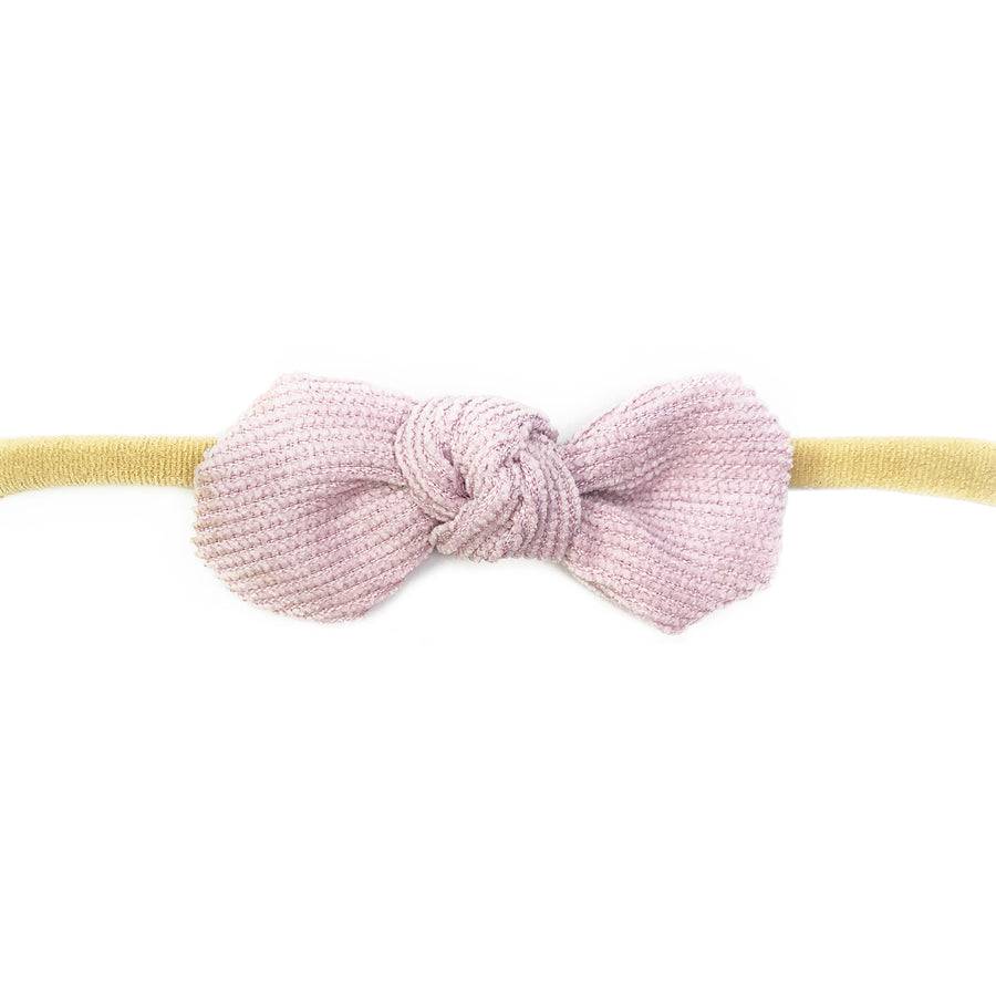 d - Baby Wisp - Headband Corduroy Knot - Lilac - 0M+ Headband - Corduroy Knot - Lilac - 0M+ 876251009716