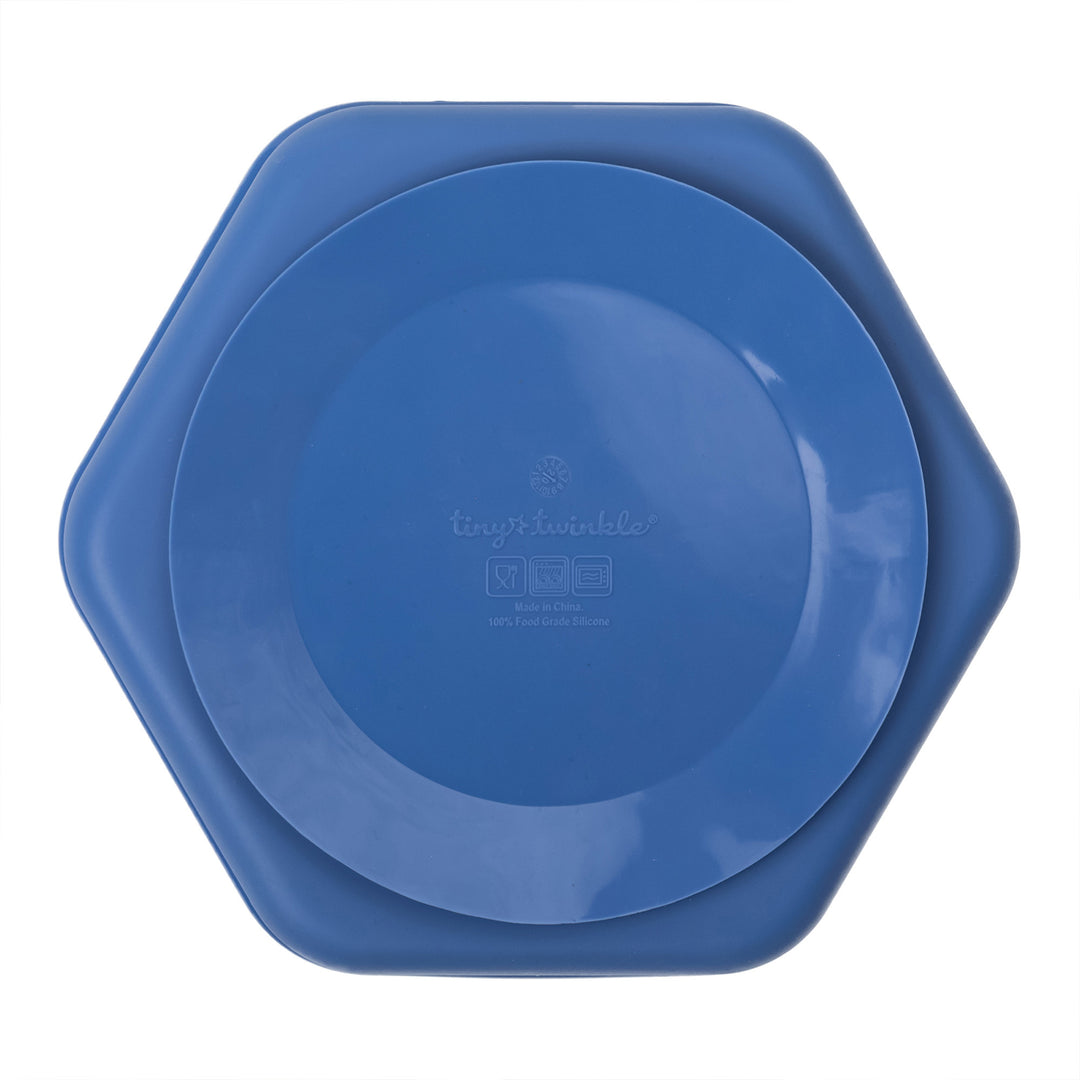 Silicone Plate - Blue