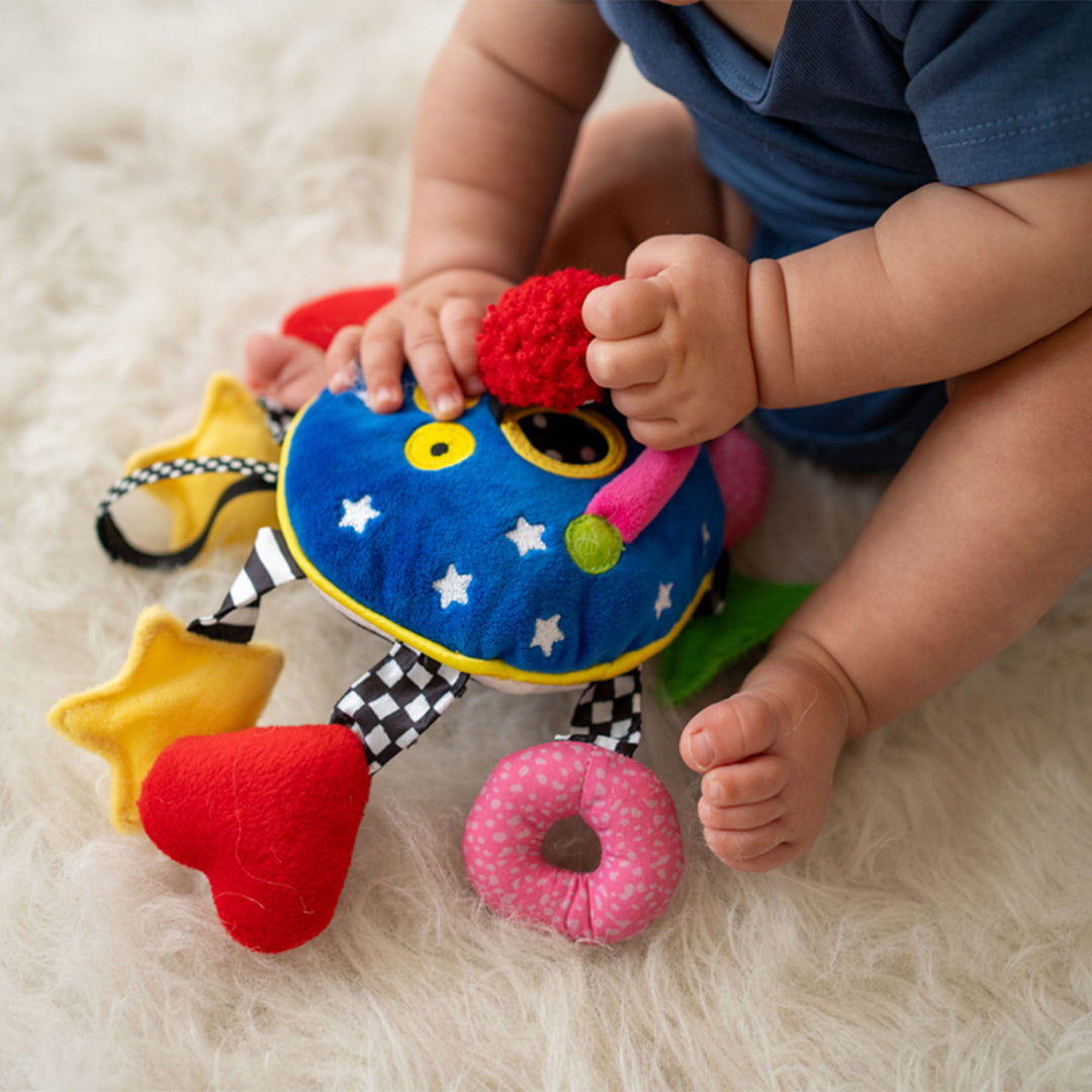 Baby Whoozit 6" Stroller+Travel Activity Toy