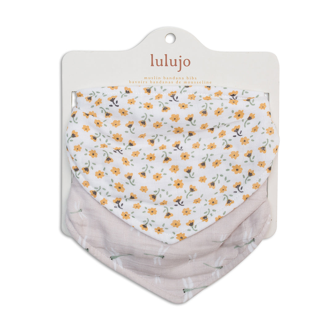 Lot de 2 bavoirs bandana
