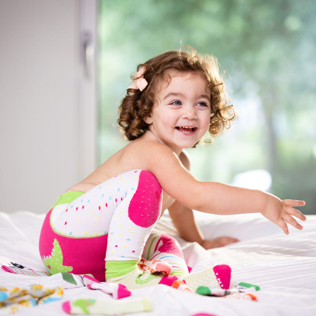 grip+easy™ Comfort Crawler Legging & Sock Set - Dai the Dinosaur