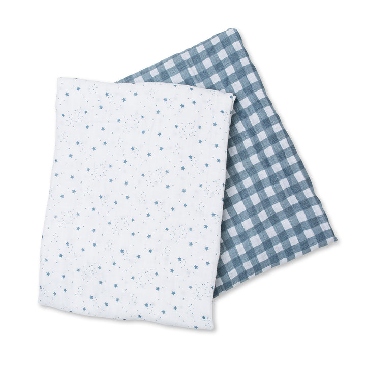 2pk Cotton Muslin Swaddle Blanket - 40x40