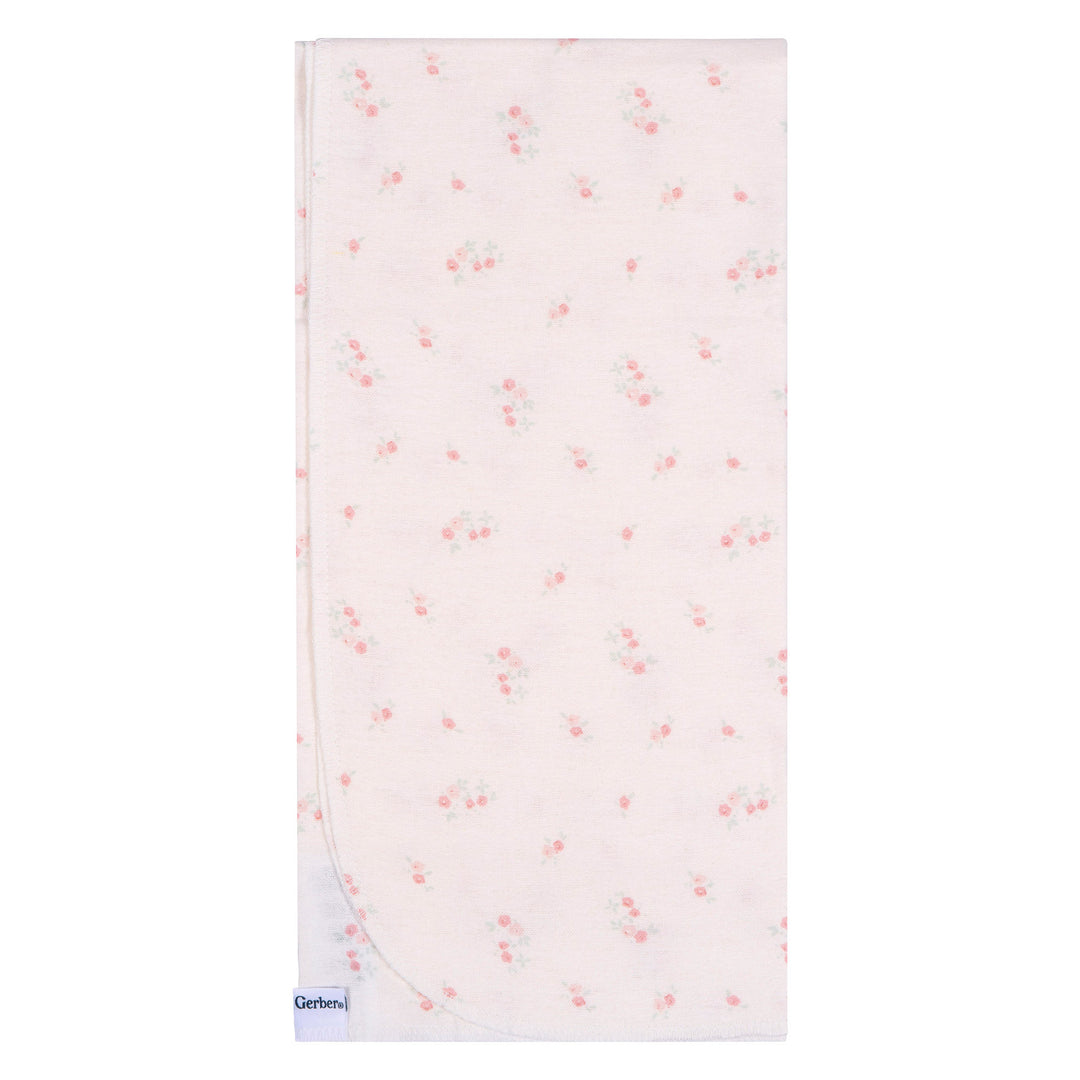 Flannel Receiving Blanket - 4pk