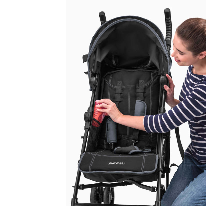 3D Lite Plus Stroller Matte Black