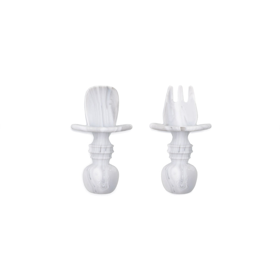 d - Bumkins - Silicone Chewtensils® - Marble Silicone Chewtensils® - Marble 014292645290