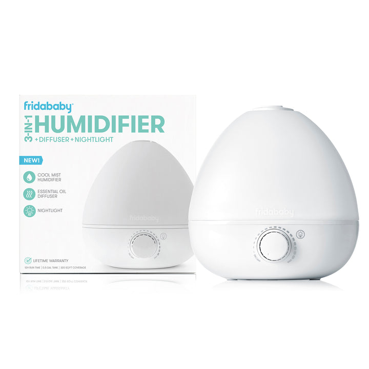 BreatheFrida 3-in-1 Humidifier Diffuser Nightlight