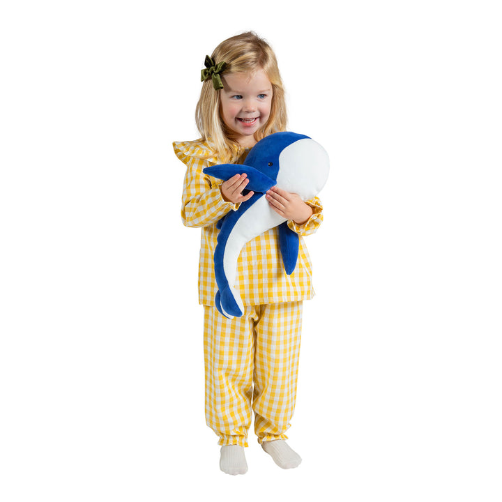 Velveteen Wistful Whale 16"