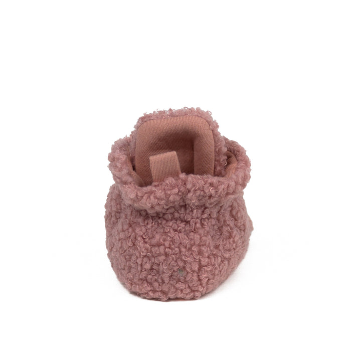 F21   Snap Bootie   Sherpa Pink