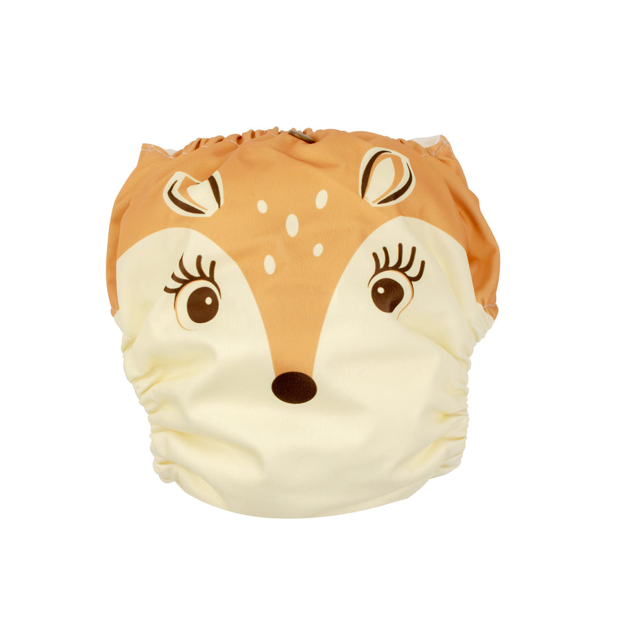 d - ZOOCCHINI - Reusable PocketDiaper FionaFawn 2pk 7-35lb Reusable Pocket Diaper - Fiona the Fawn w/2Pk Insert 7-35lb 810608033184