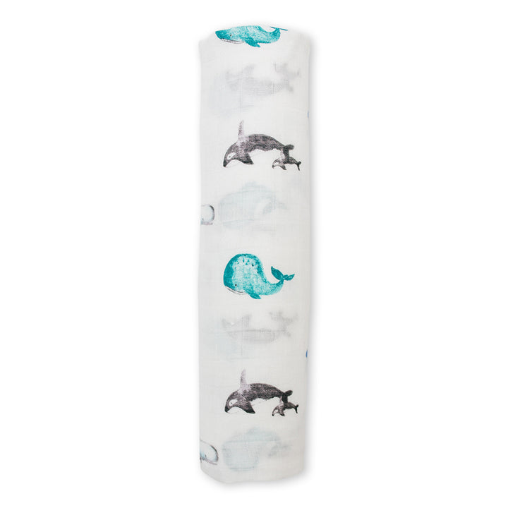 Bamboo Cotton Muslin Swaddle Blanket - 47x47