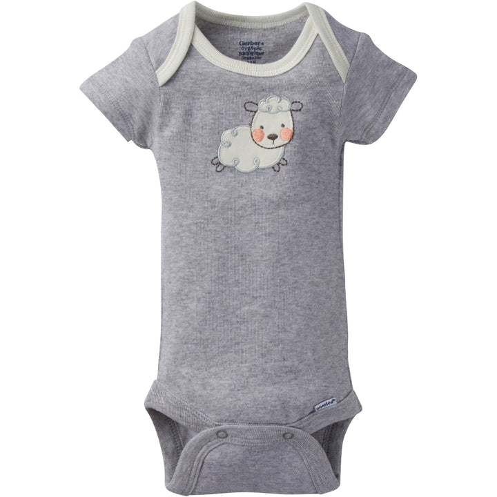 Short Sleeve Bodysuit Onesies - 5pk