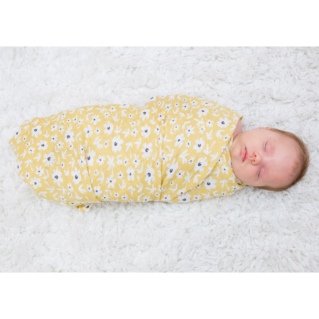 2pk Cotton Muslin Swaddle Blanket - 40x40