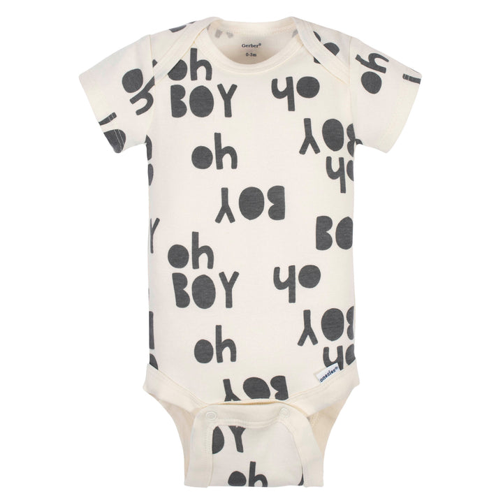 Short Sleeve Bodysuit Onesies - 5pk