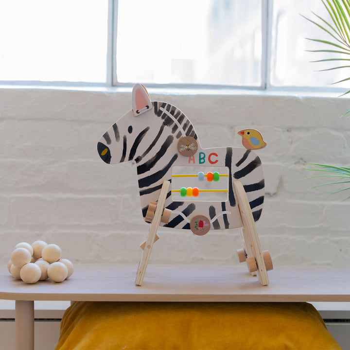 Wooden Activity Toy - Safari Zebra