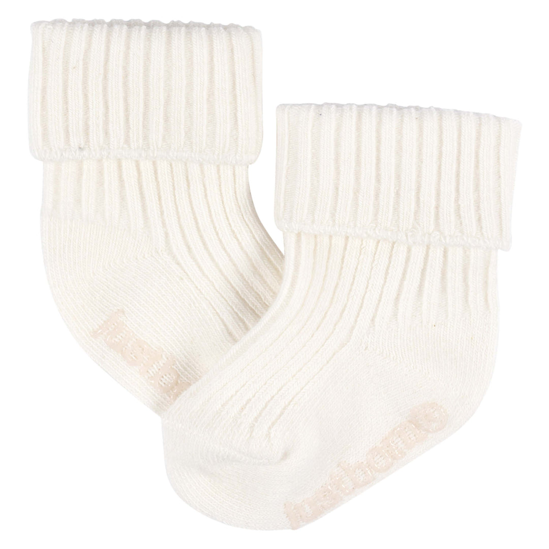 Just Born by Gerber Baby Neutral 6-Pack Socks - TAN