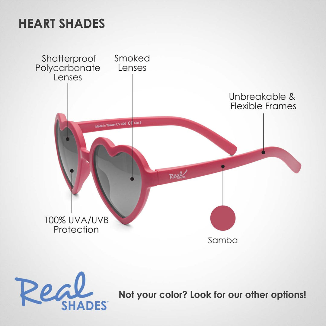 Heart Unbreakable UV  Sunglasses, Samba