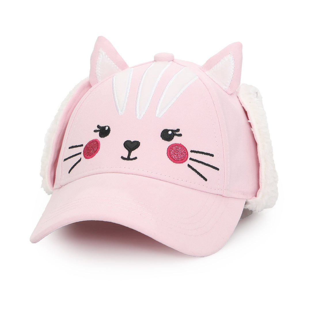 3D Caps with Earflaps - Cat