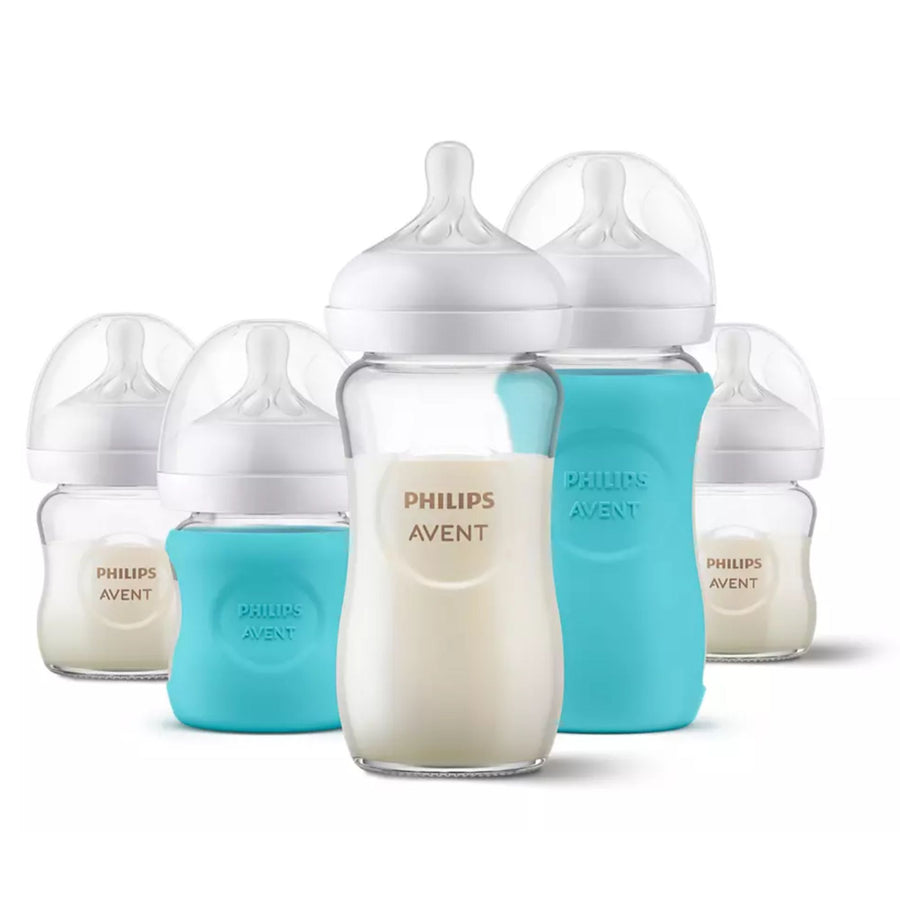 Philips Avent - Natural Glass GIft Set R PA-SCD201-01 Glass Natural Bottle Set 075020092755