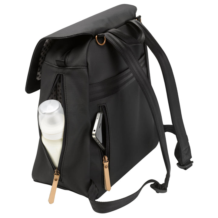 Meta Backpack - Black Matte Canvas