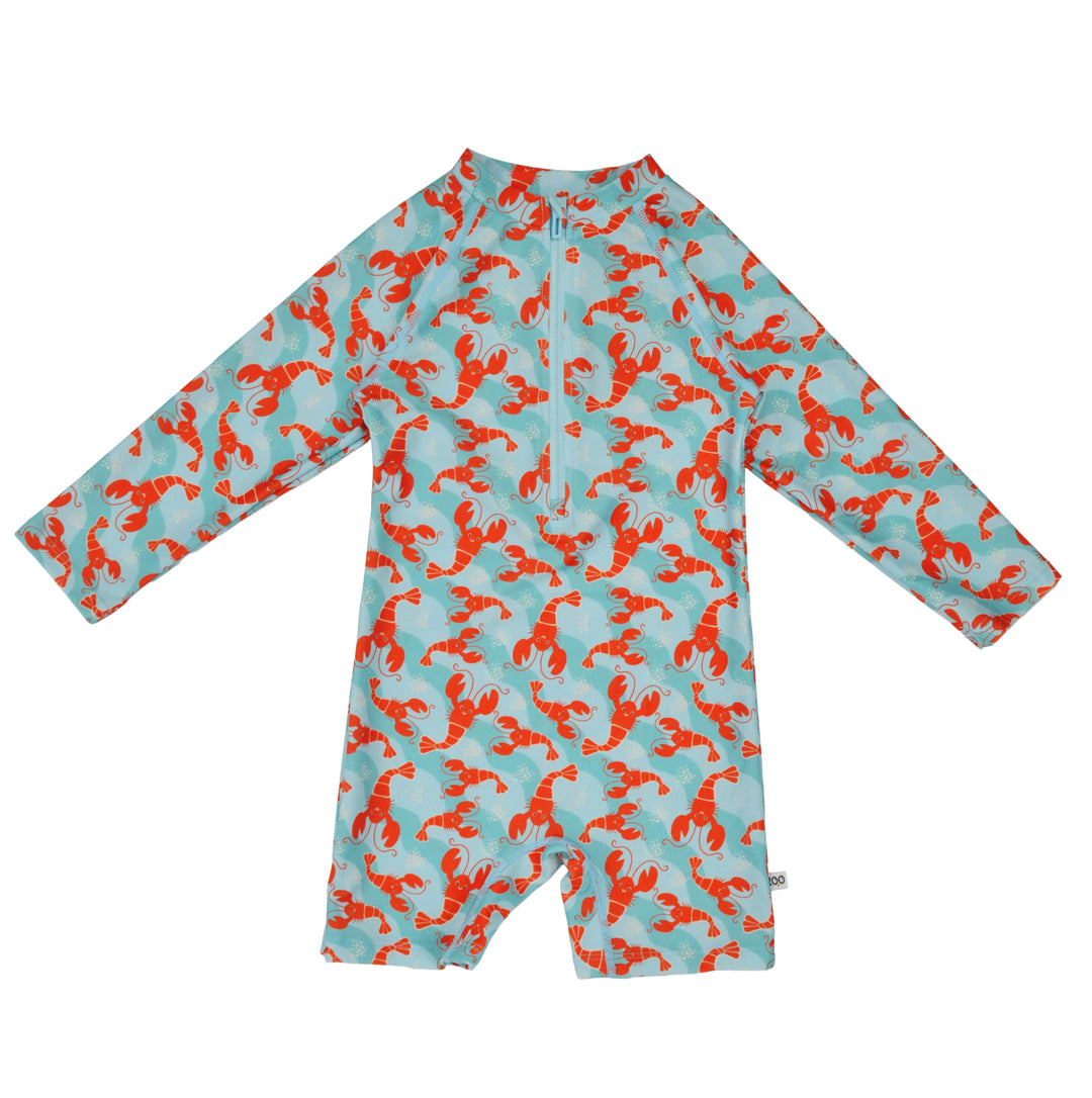 Rashguard 1 Piece Printed Swimsuit