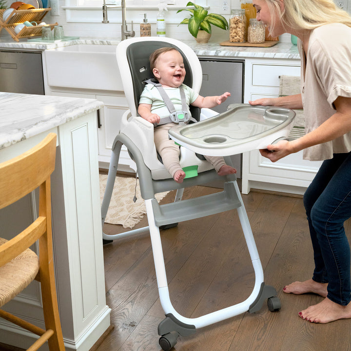 Full Course™ SmartClean™ 6-in-1 High Chair – Slate™