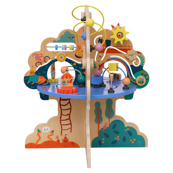 Wooden Activity Center Playground Adventure