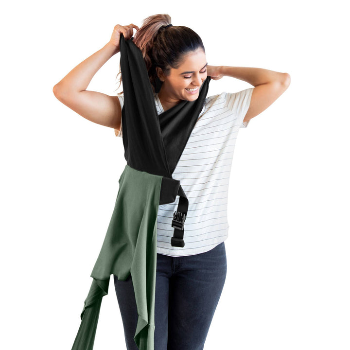 Easy Wrap Baby Carrier   Olive Onyx
