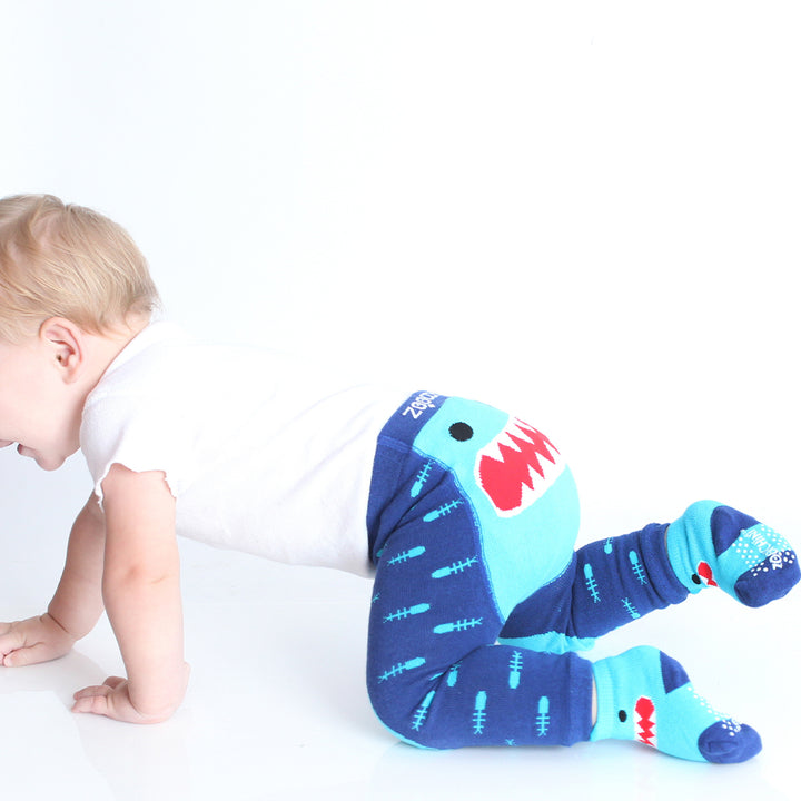 grip+easy™ Comfort Crawler Legging & Sock Set - Silas Sloth