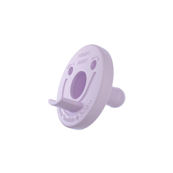 Soothie Pacifier 2 Pack - 0-3M - Lilac/Pink