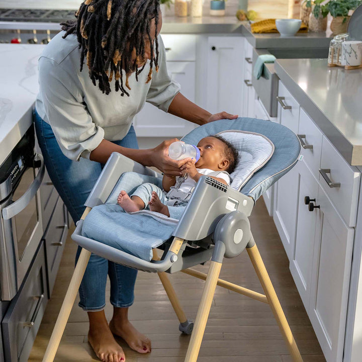 Proper Positioner 7-in-1 Deluxe High Chair - Chambray