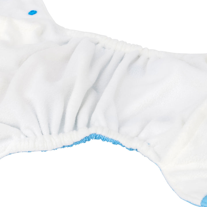 One Size Reusable Pocket Diaper with 2pk Insert - Shark