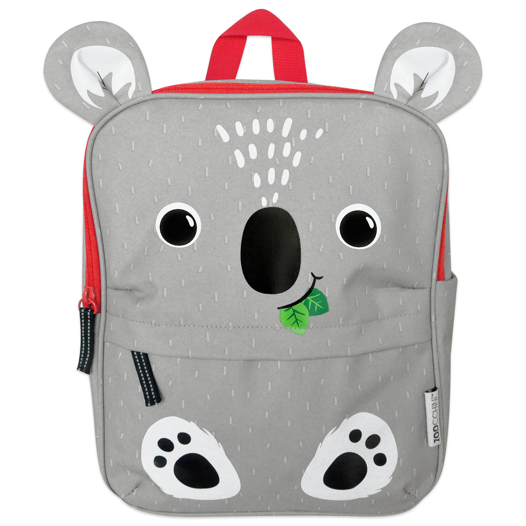 d -ZOOCCHINI-Toddler-Kids Everyday Square Backpack Koala 3Y+ Everyday Square Backpack - Koala 810608031784