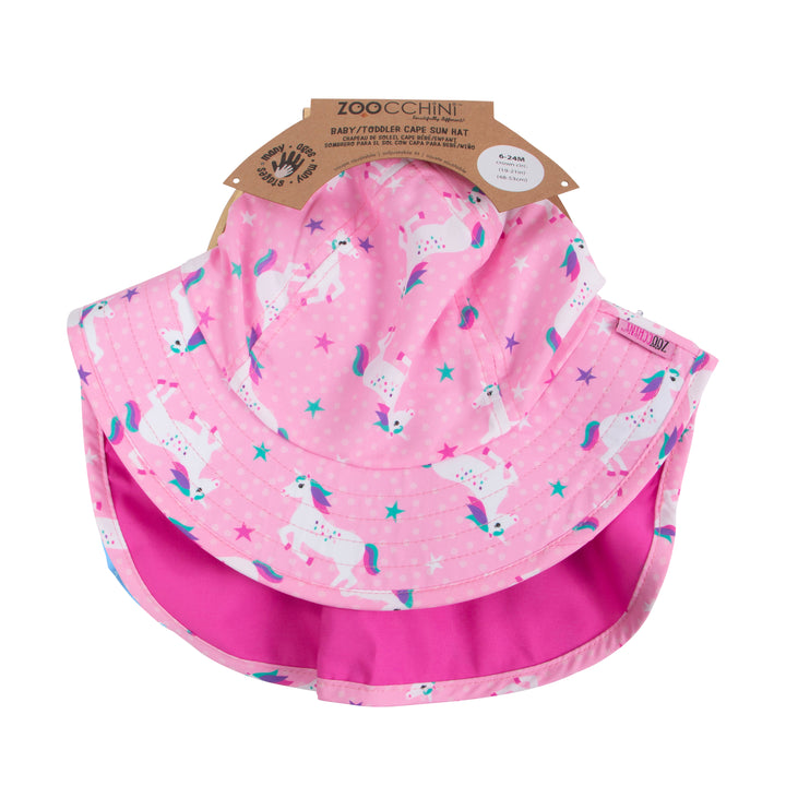 UPF50+ Baby-Toddler Cape Sun Hat