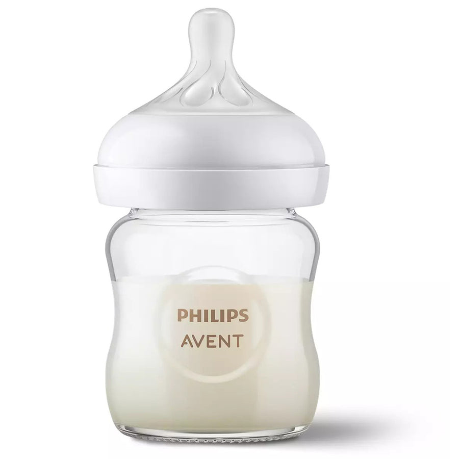 Philips Avent - Natural Glass Bottle 4oz 1pk R PA-SCF701-17 Glass Natural Bottle 4oz - 1 pack 075020093028