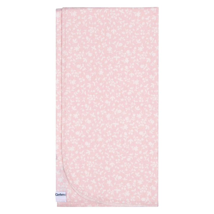 Flannel Receiving Blanket - 4pk
