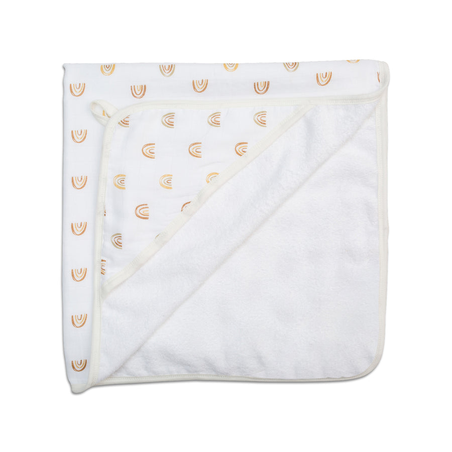 Lulujo - Hooded Towel - Rainbow Hooded Towel - Rainbow 628233458414