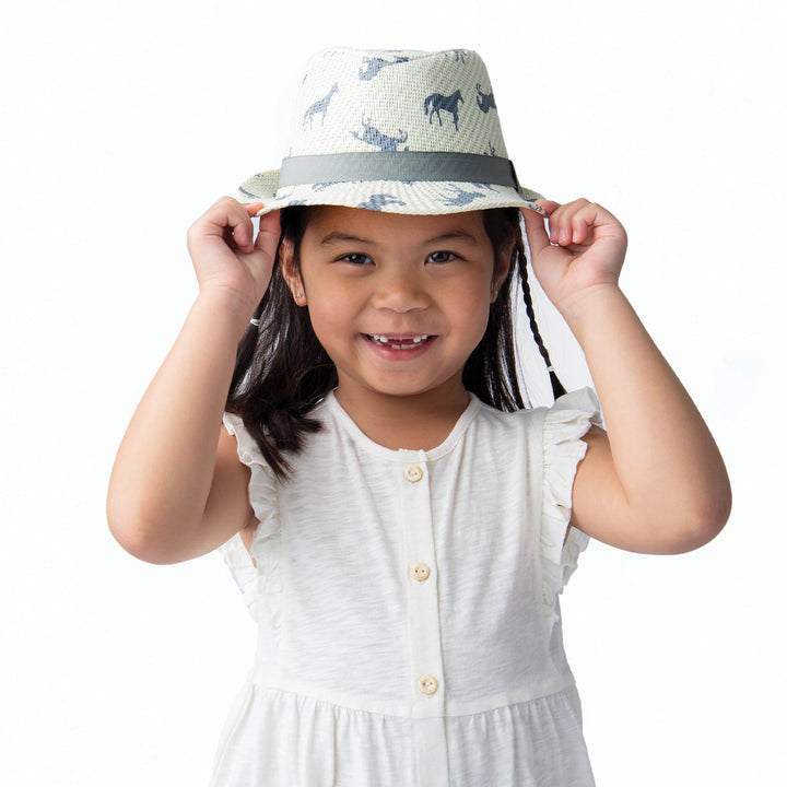 Kids Fedora Hat - Horse