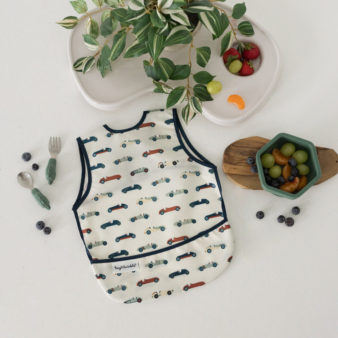 Tablier bavoir anti-salissures