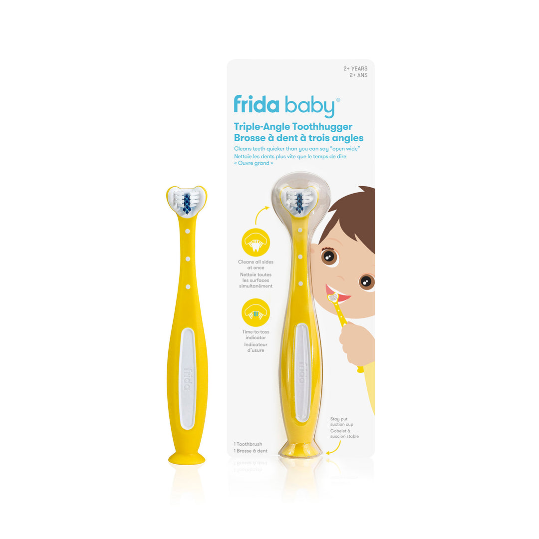 SmileFrida Triple Angle Toothhugger - Yellow