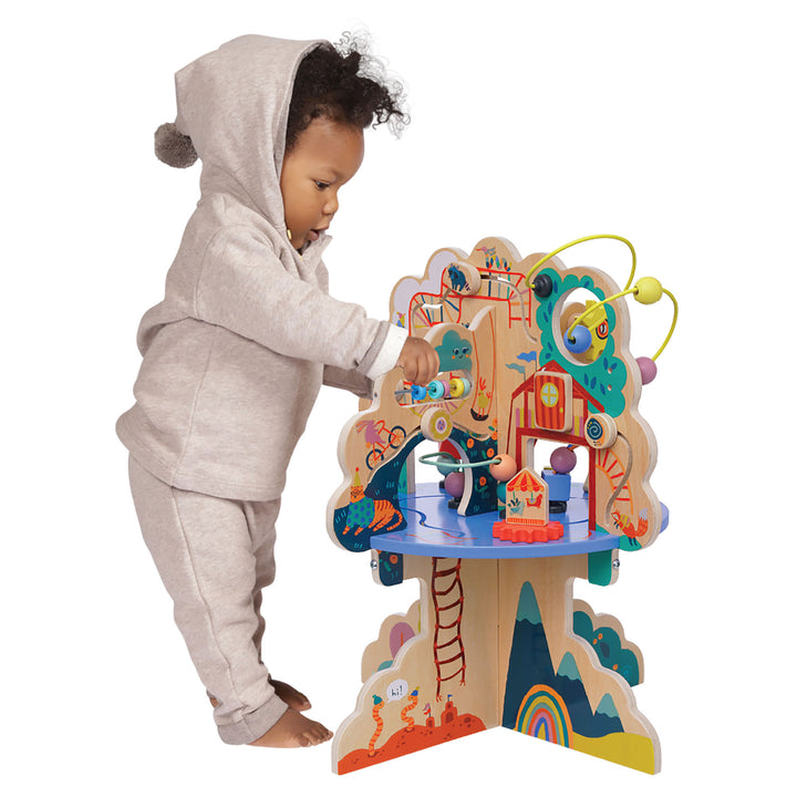 Wooden Activity Center Playground Adventure