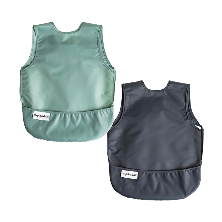 Mess-Proof Apron Bib - 2pk