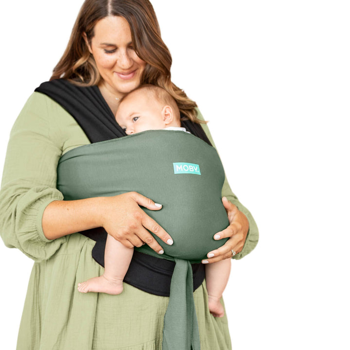 Easy-Wrap Baby Carrier - Olive-Onyx