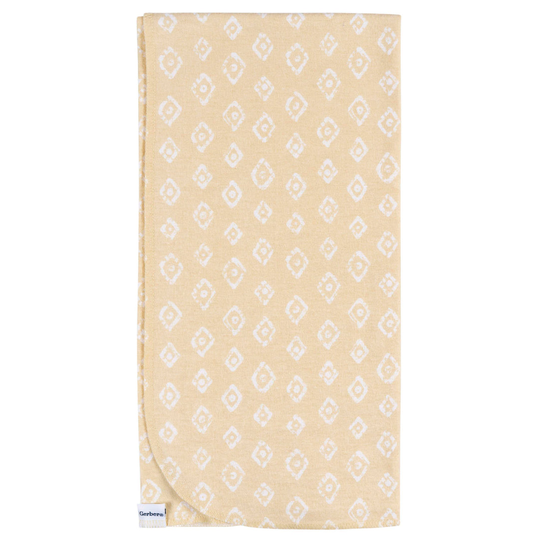 Flannel Receiving Blanket - 4pk