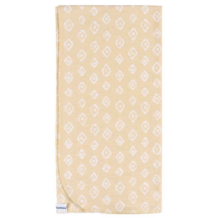 Flannel Receiving Blanket - 4pk