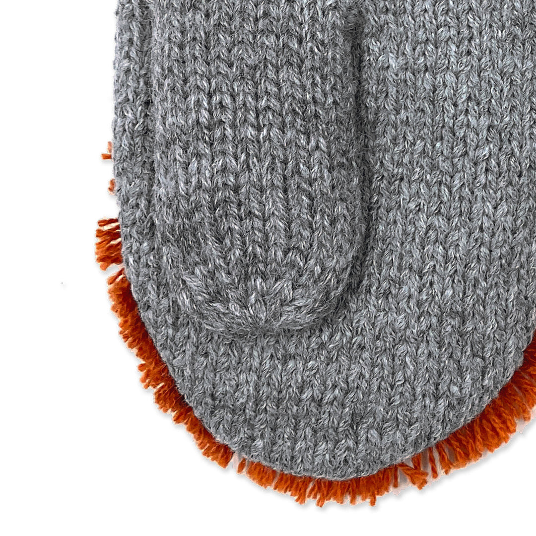 BabyToddler Knit Mittens - Leo the Lion