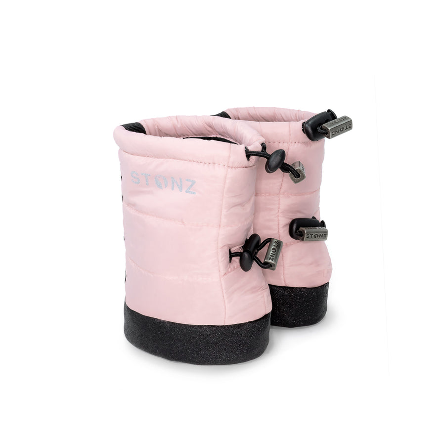 Stonz - F24 - Baby Puffer Booties - Haze Pink - S 0-6M Baby Puffer Booties - Haze Pink 628631010757