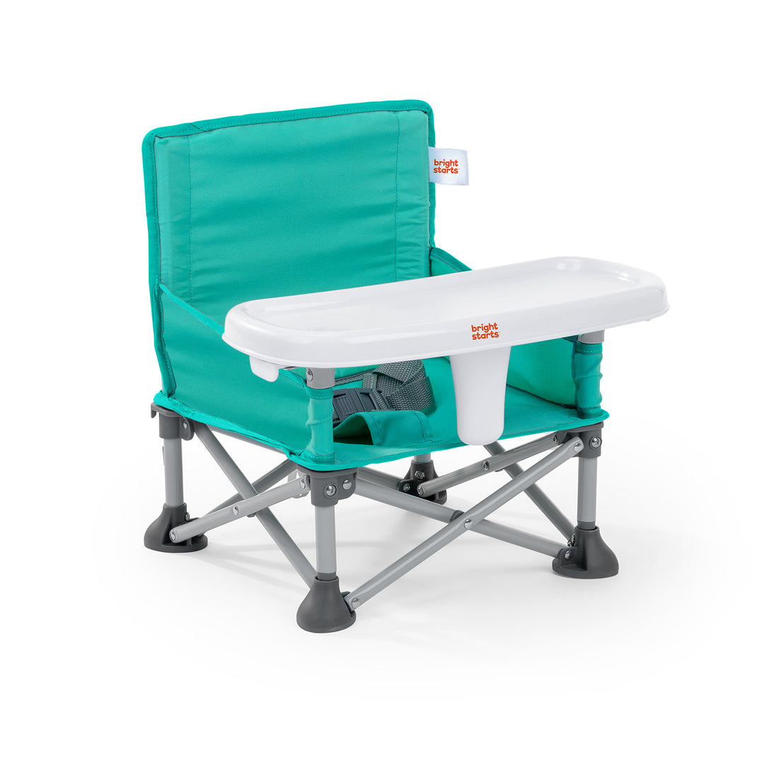 Bright Starts - Pop ‘N Sit™ Portable Booster Seat - Teal Pop ‘N Sit™ Portable Booster Seat - Teal 74451172005