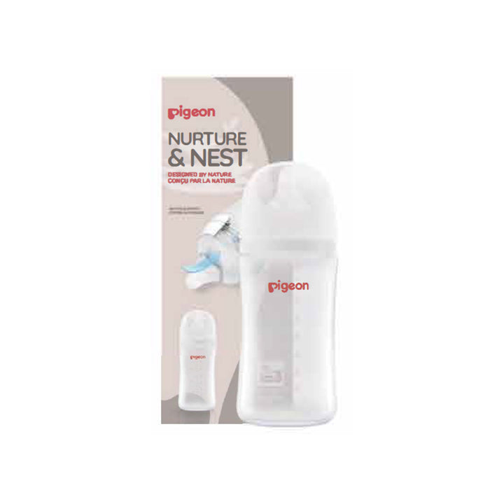 Glass Bottle 8oz with M Nipple (3M+)