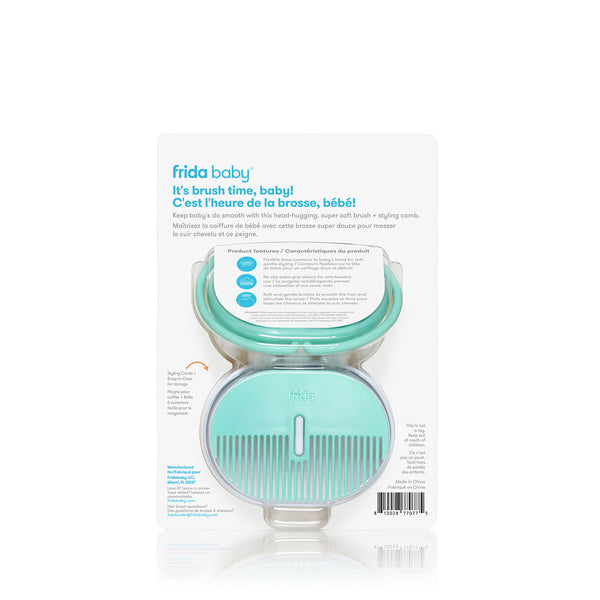 Ensemble brosse à cheveux et peigne coiffant pour bébé