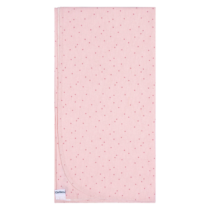 Flannel Receiving Blanket - 4pk